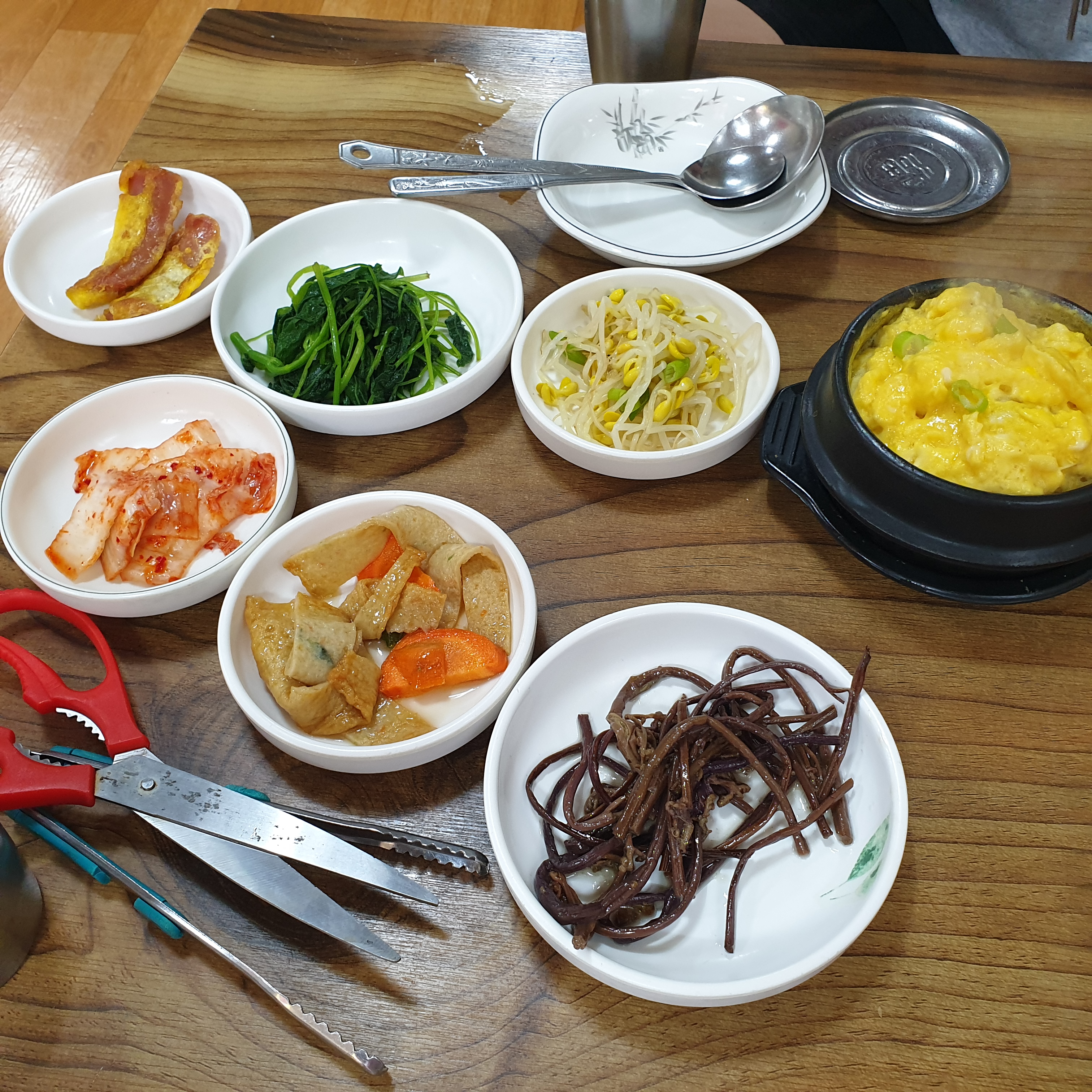 해남 꽃게장 백반 밑반찬