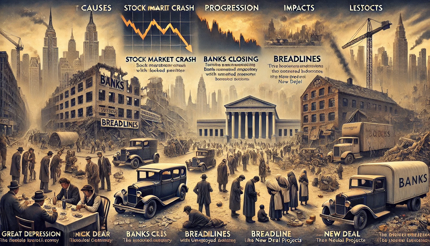 세계 대공황의 원인, 전개, 영향과 교훈