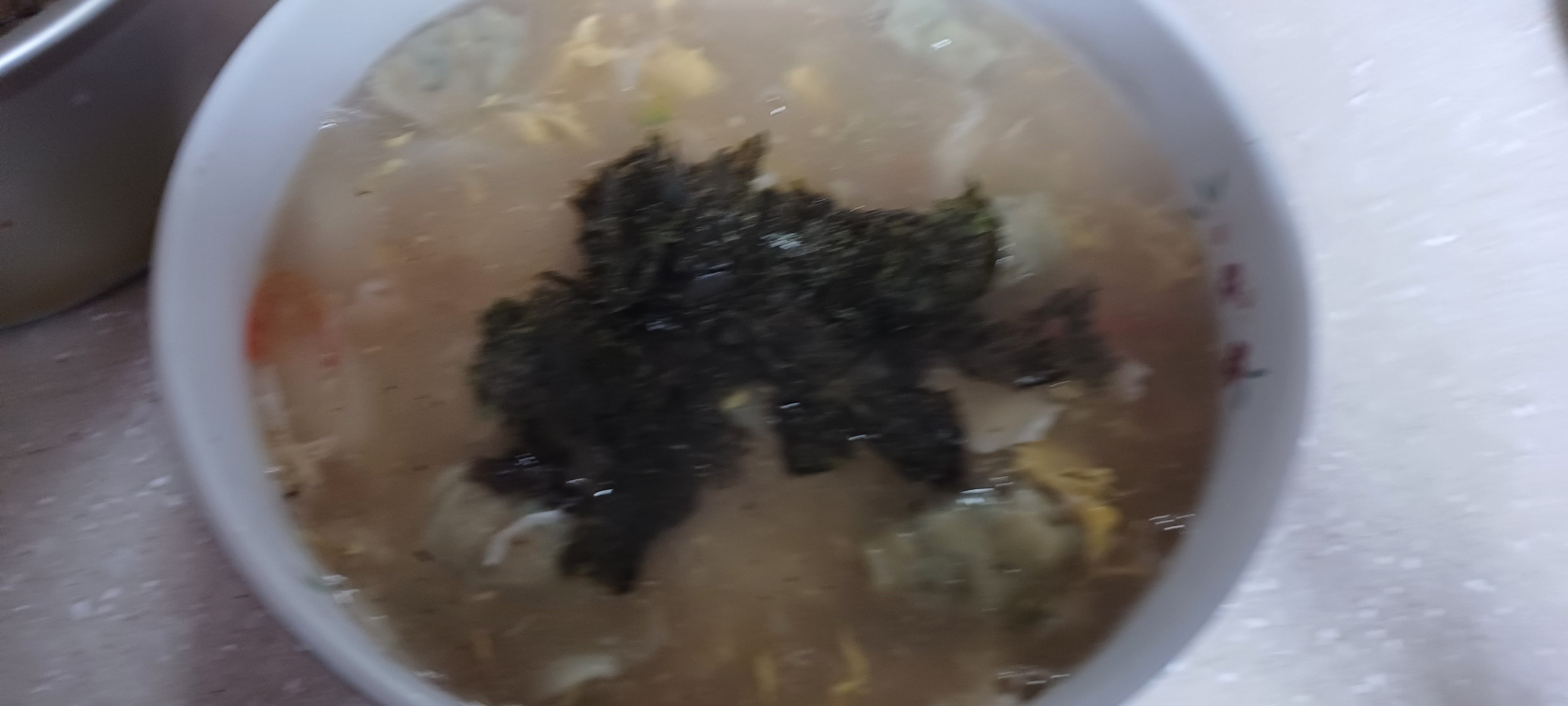 김가루 들어간 떡국