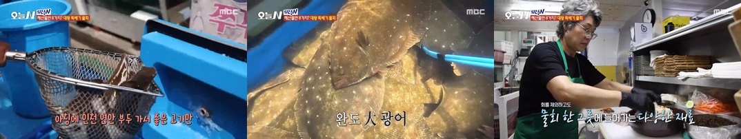 대왕물회에 들어가는 물회 사진입니다.