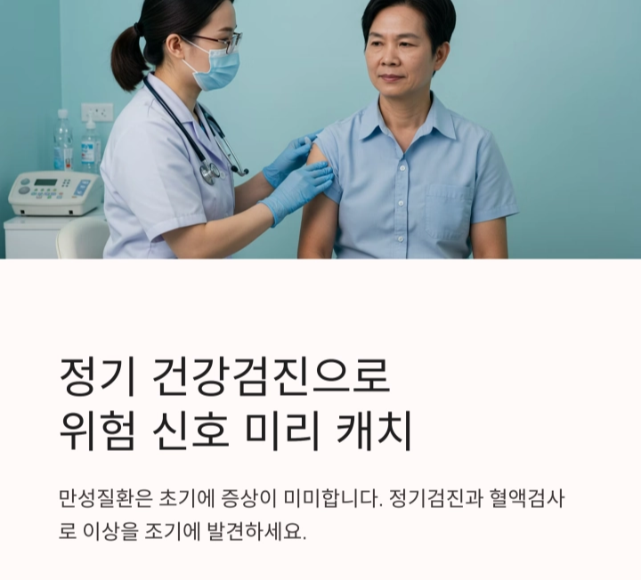 40대 이후 건강관리, 지금 시작해야 하는 이유