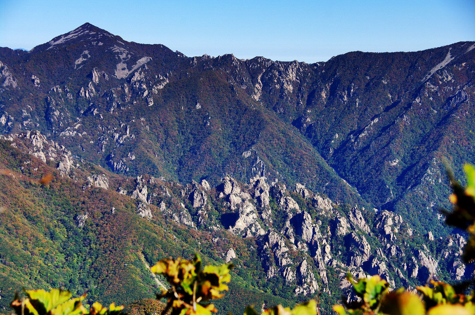 점봉산 등산지도