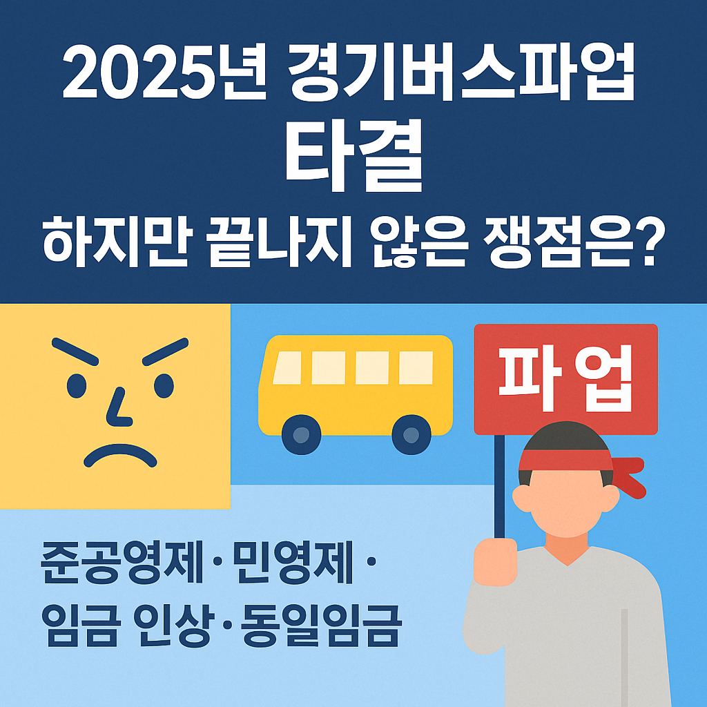2025년 경기버스파업