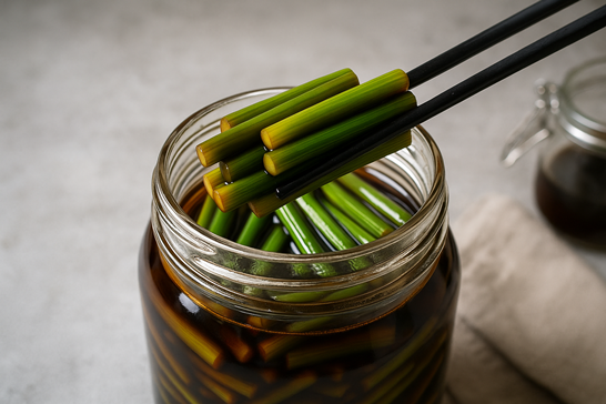 마늘쫑장아찌 맛있게 담그는법