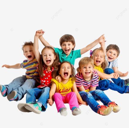 웃고있는 아이들