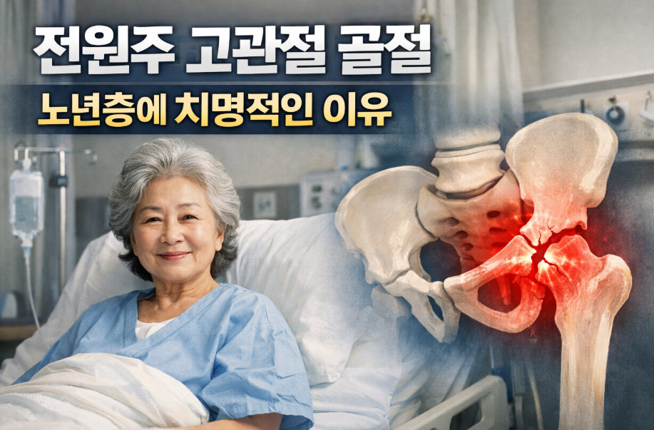 전원주 근황 공개&hellip; 고관절 골절 사망률 높은 이유는?