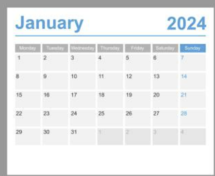 24년달력공휴일