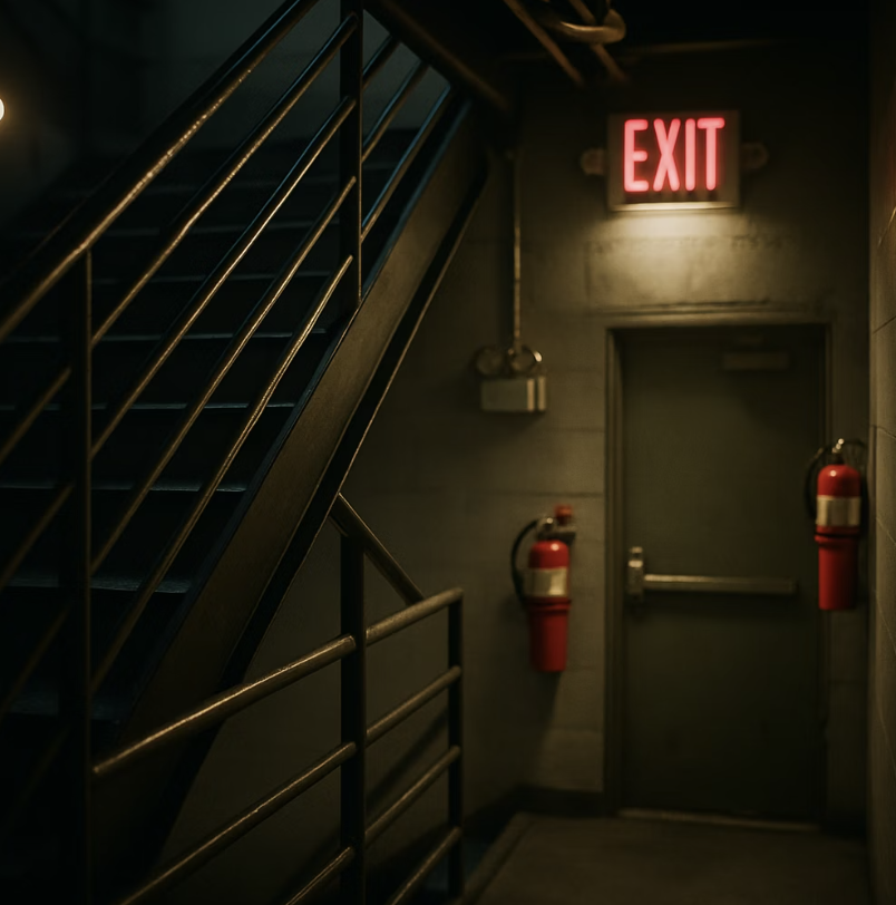 위험으로부터의 탈출구, '피난 및 방화 기준'