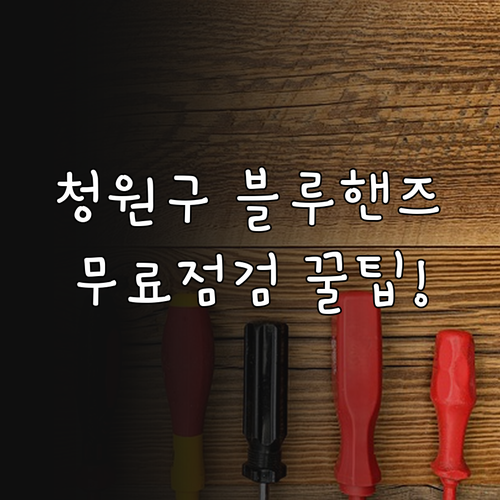 청원구 블루핸즈 지점별 수리 범위와 ..