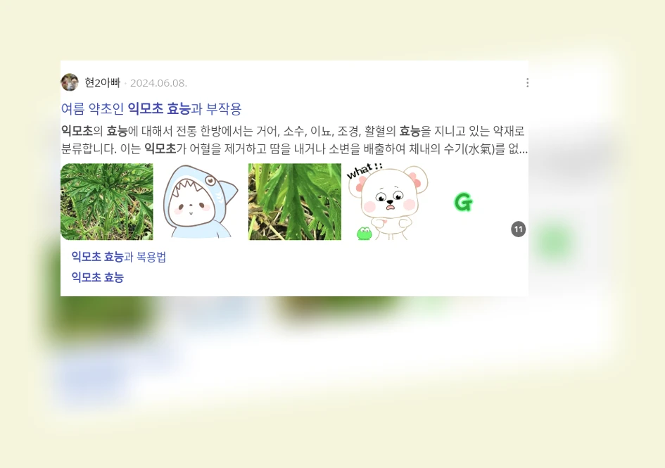 익모초 효능_2_subsection