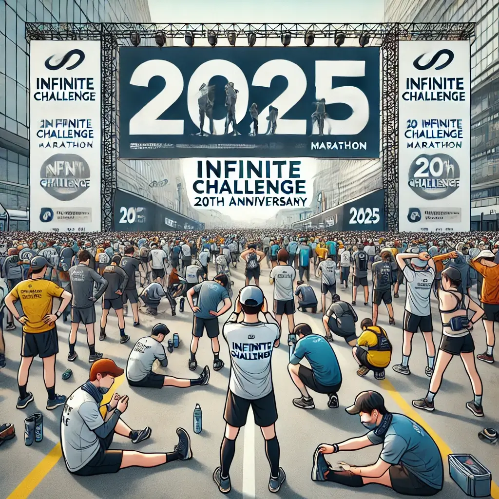 2025년 무한도전 마라톤 기념 굿즈 미리보기
