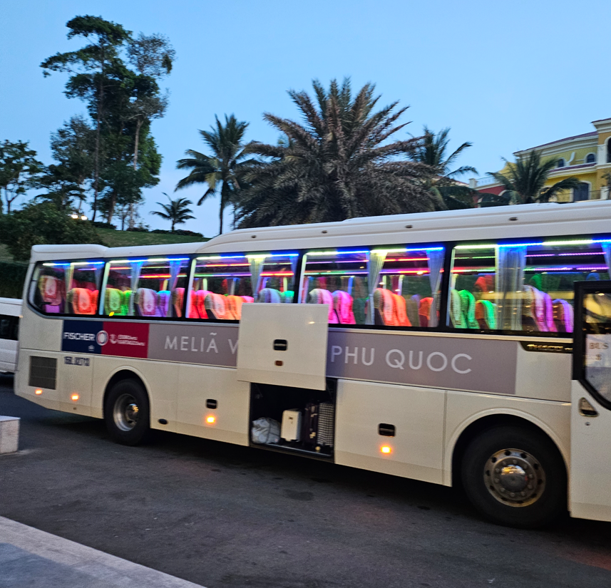 공항 버스 사진