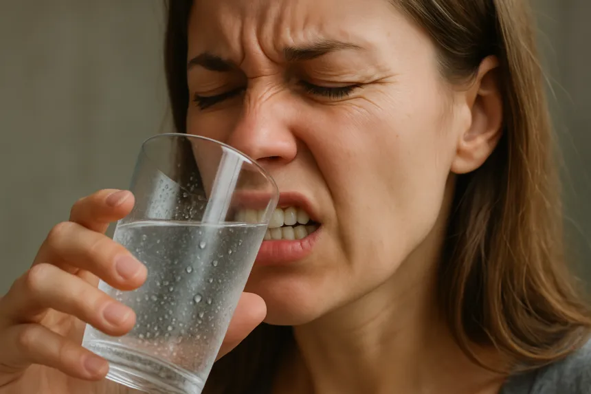 찬물 먹을 때 이가 시린 이유