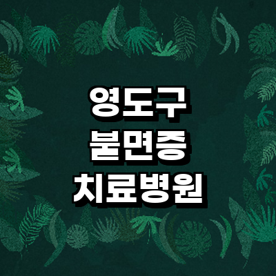 부산 영도구 불면증