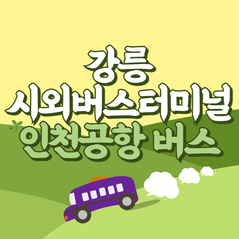 강릉시외버스터미널에서 인천공항 리무진 공항버스 썸네일