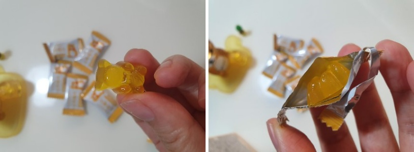 어린이영양제 -쁘띠앤베베 슈퍼베어 개별 포장 이미지