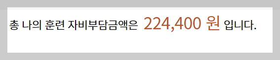 국민내일배움카드 사용처, 인터넷강의, 자비부담