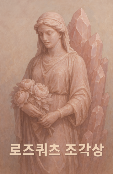 로즈쿼츠 조각상