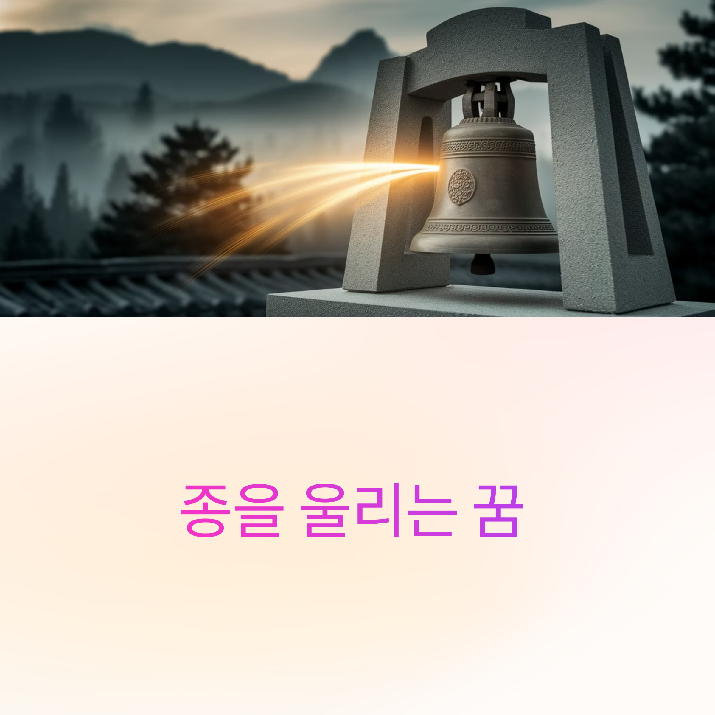 종을 울리는 꿈