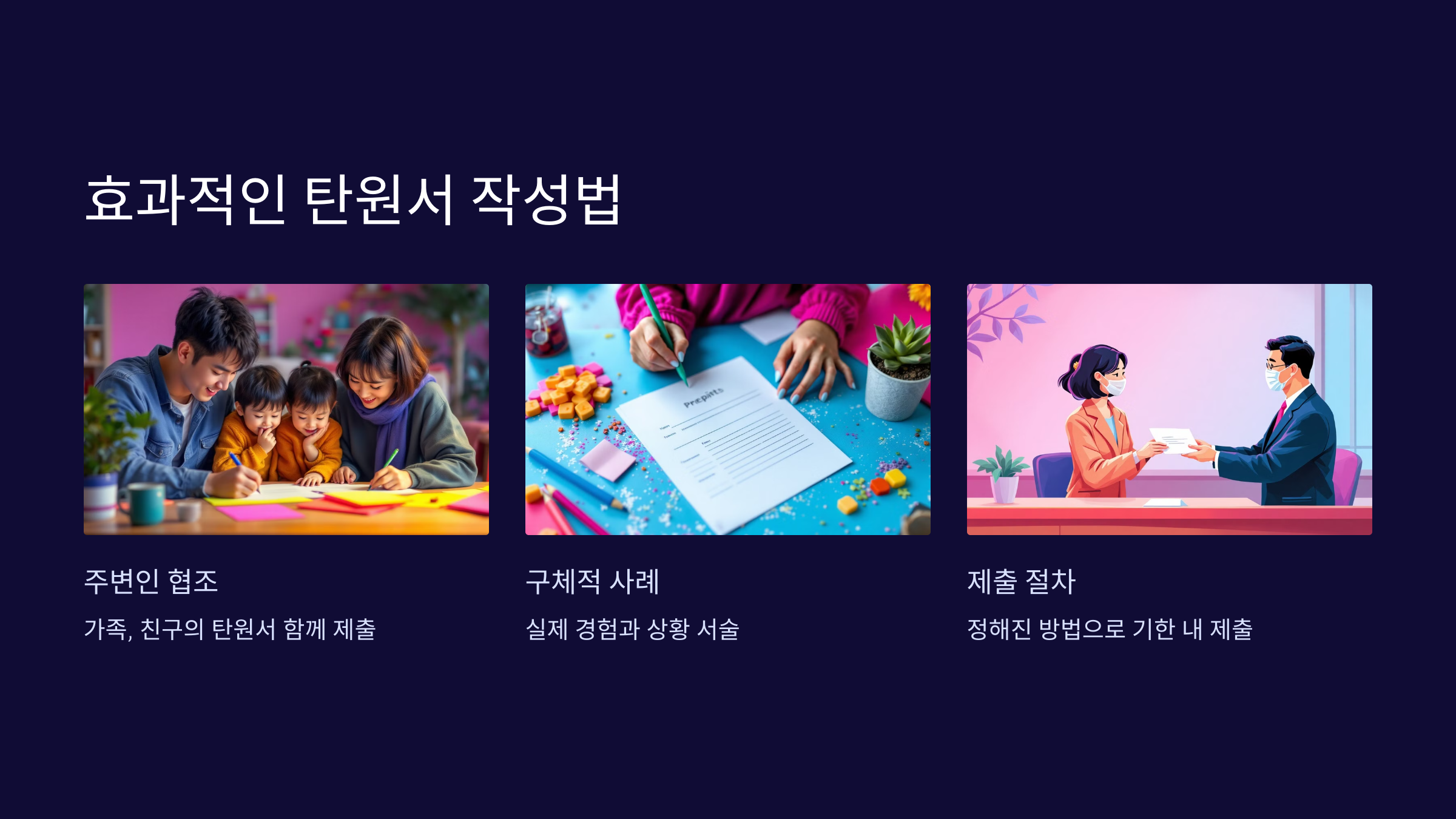 탄원서-작성법