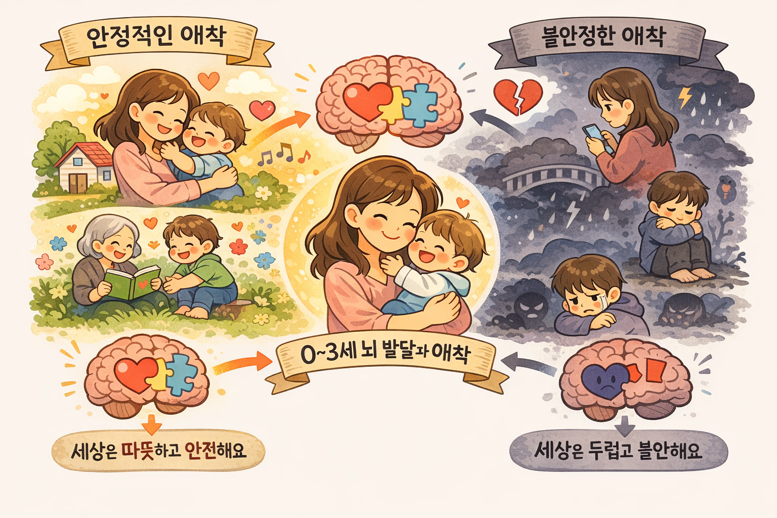 애착 형성과 뇌발달