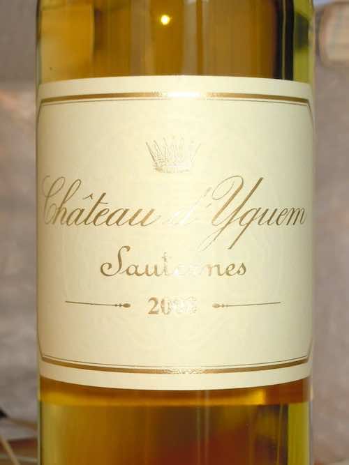 Château. d'Yquem 2008