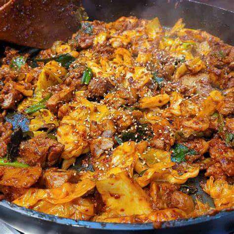 유가네 닭갈비 레시피로 집에서 만든 요리