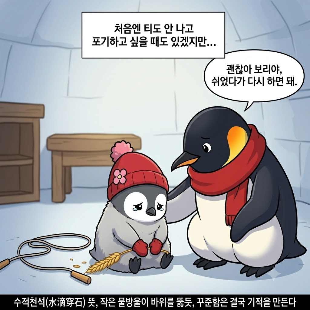 꾸준함이 결국은 기적을 만든다, 수적천석 이미지 4