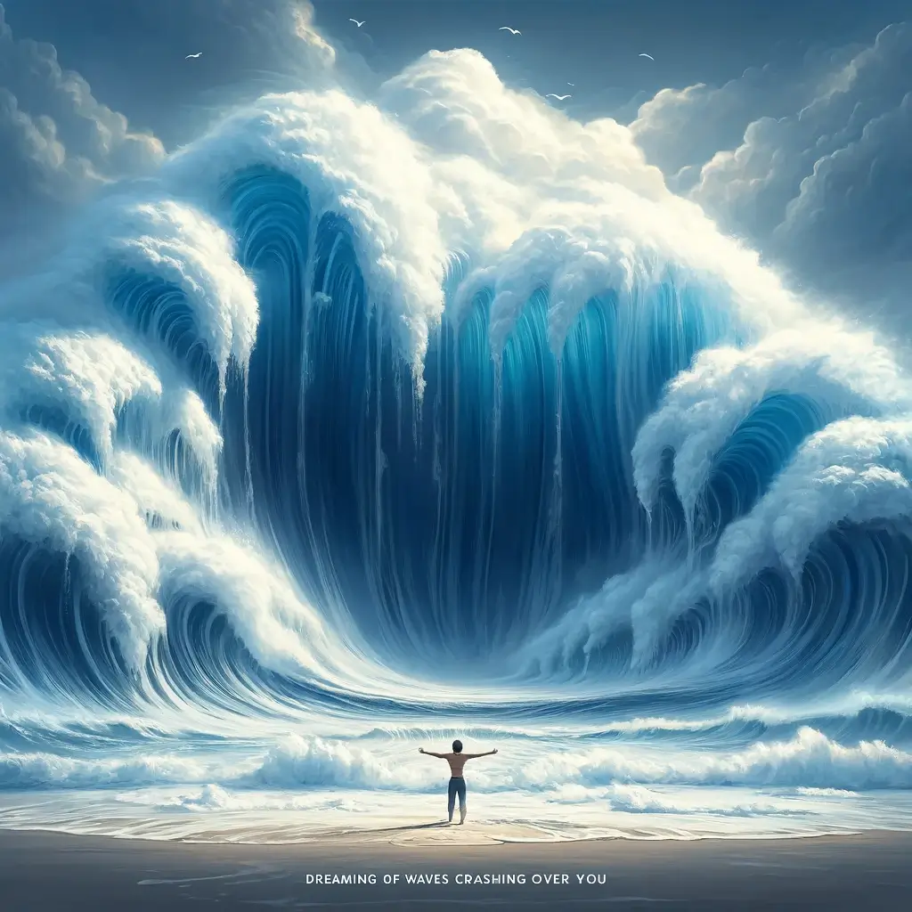 파도가 덮치는 꿈 해몽