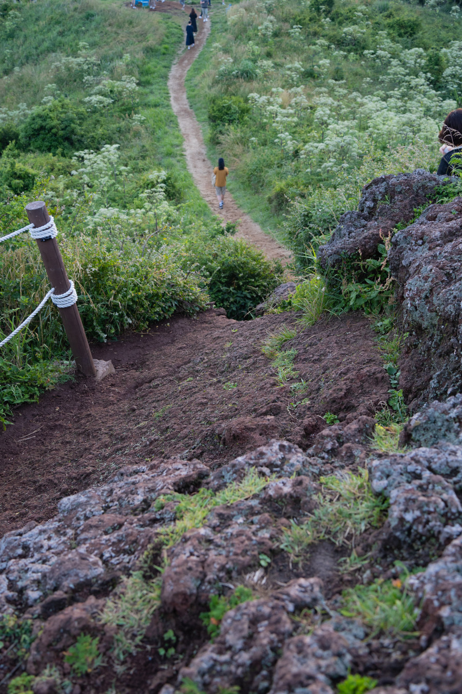 군산 오름 정상