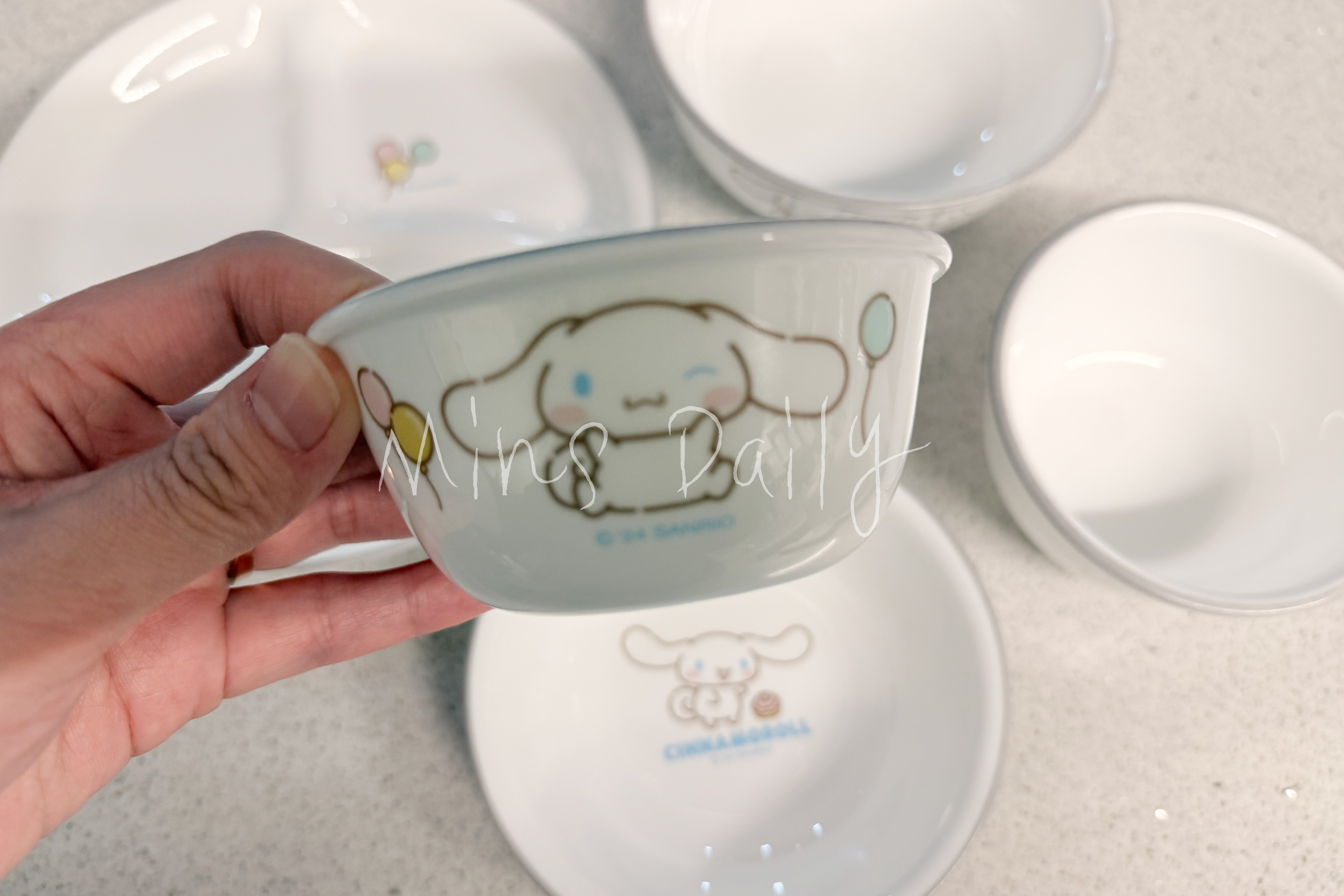 코렐 시나모롤 그릇세트