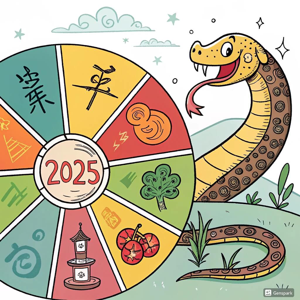2025년 뱀띠 신년 운세