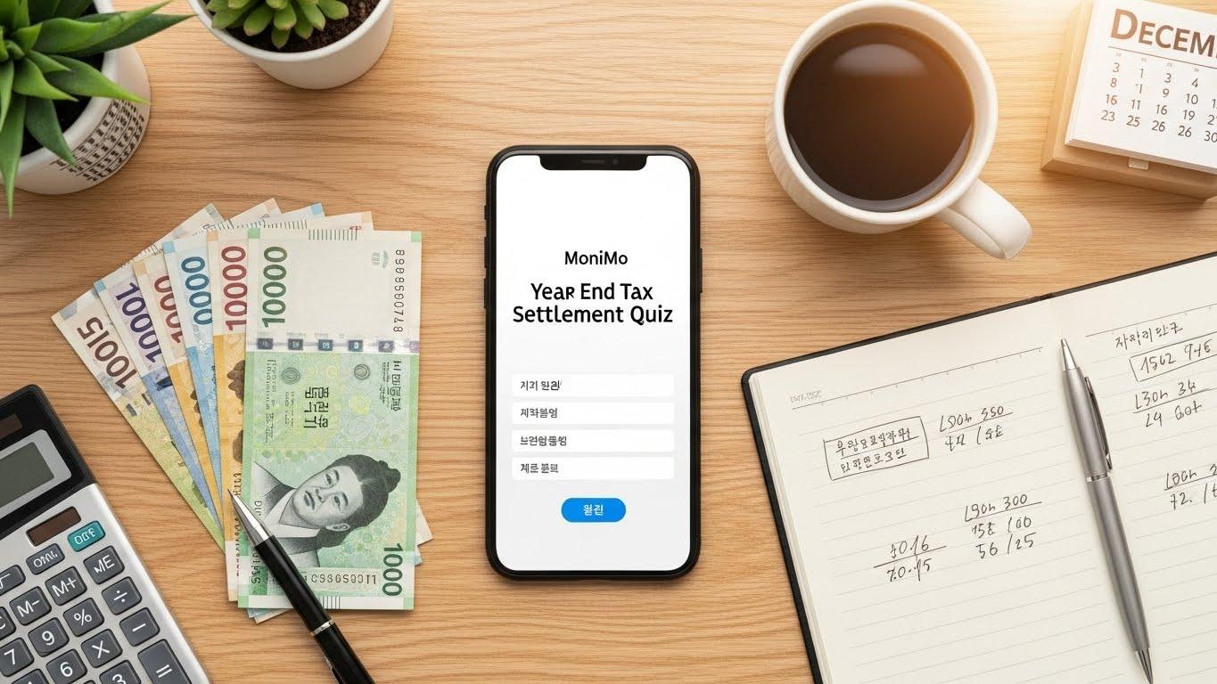 모니모 연말정산 퀴즈