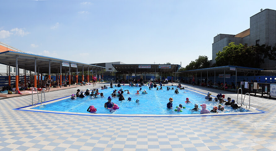 한강 야외수영장