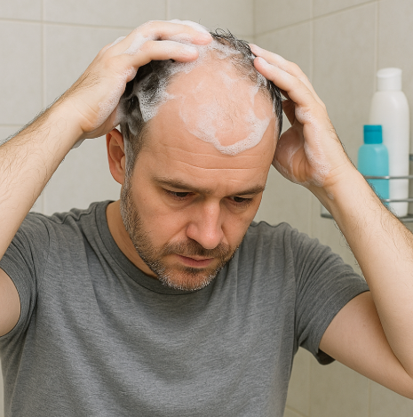 탈모 예방을 위한 두피 청결 관리