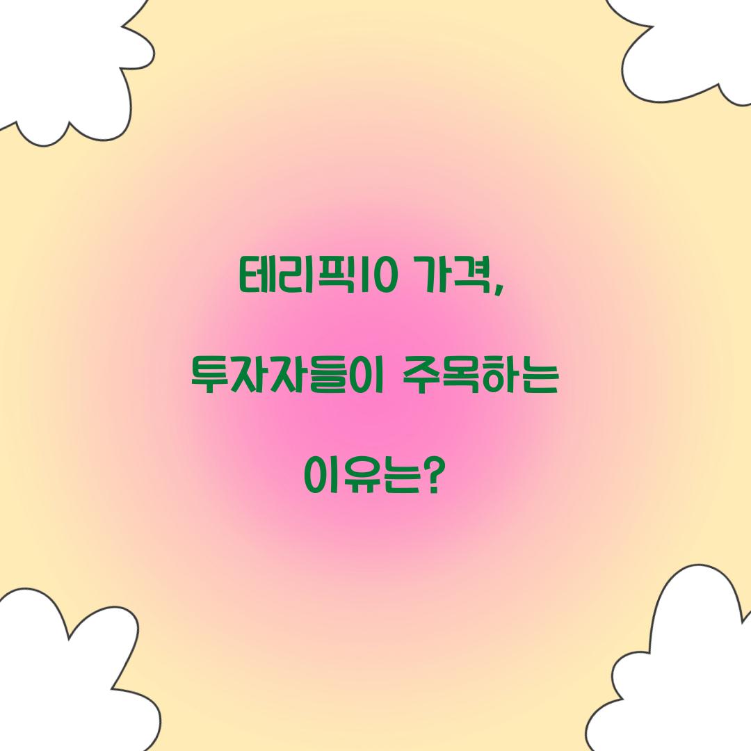 테리픽10 가격