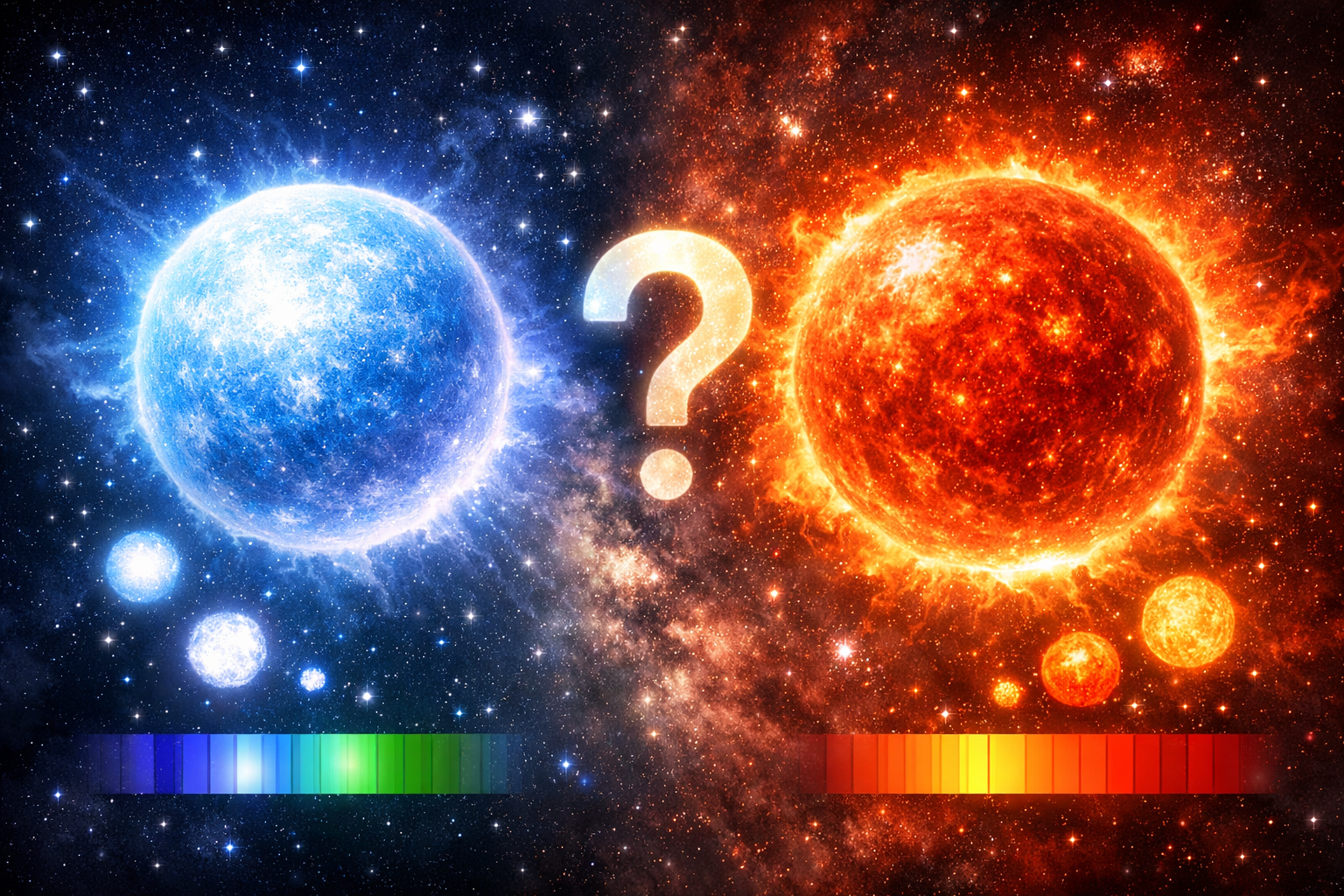 별은 왜 색깔이 다를까 온도와 스펙트럼으로 보는 별의 비밀