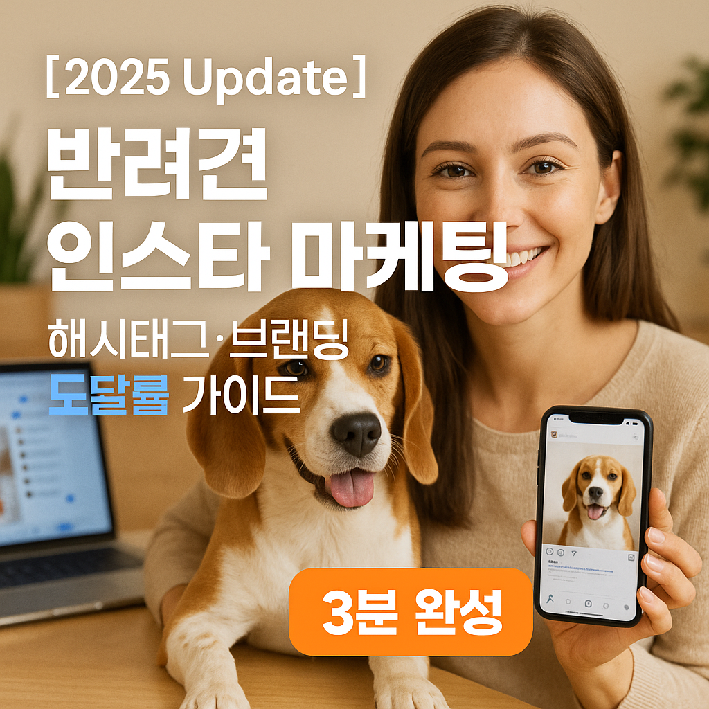 반려견 인스타 마케팅 | 해시태그·브랜딩·도달률 2025 Update 가이드