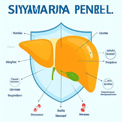 실리마린은 간세포의 손상을 줄이고 재생을 돕습니다