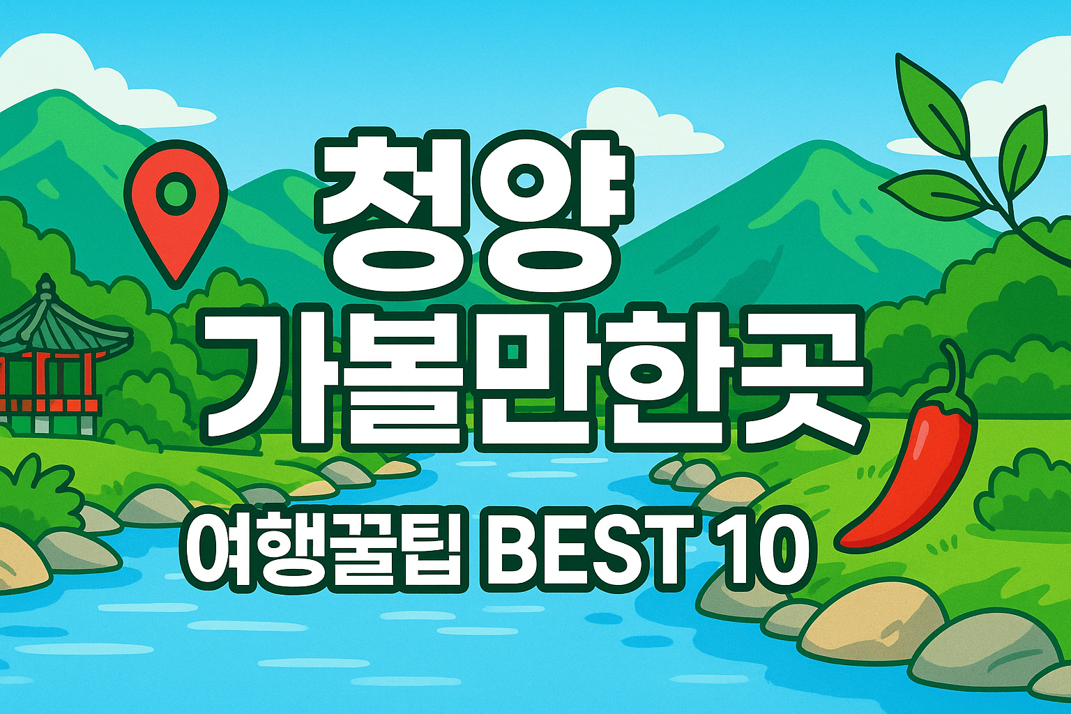 청양 가볼만한곳 베스트10