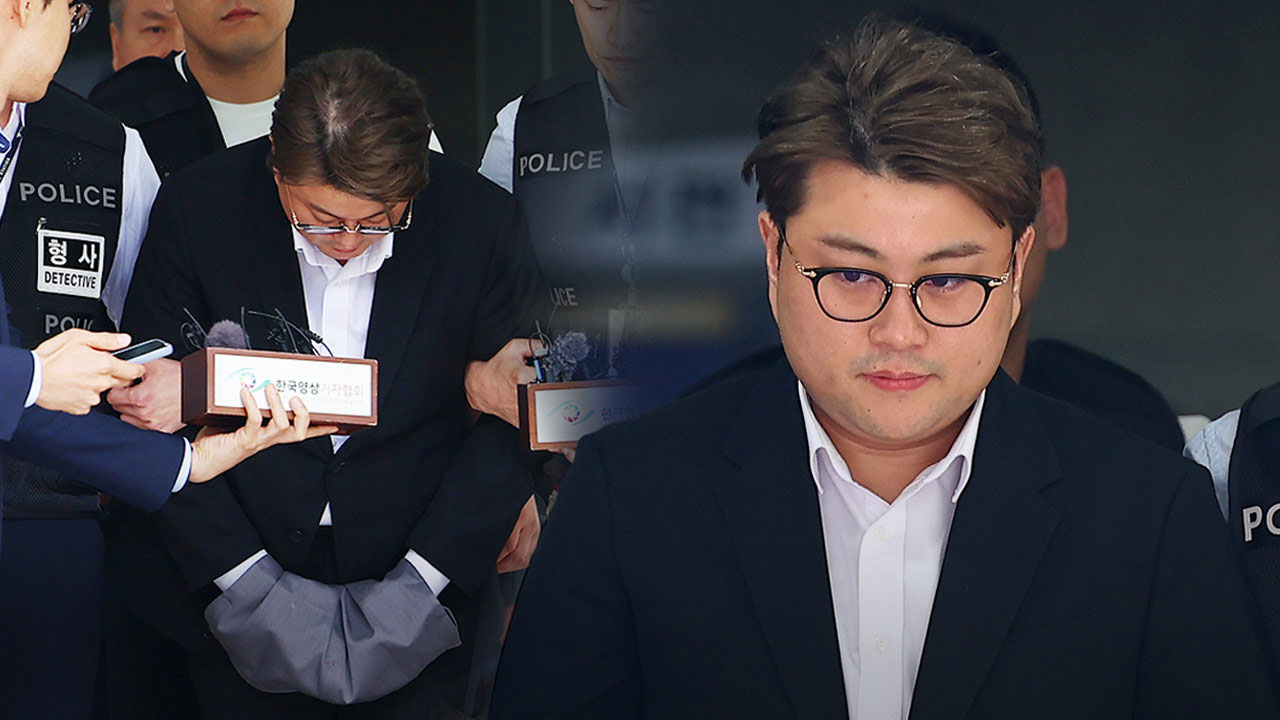 음주 운전과 뺑소니 사고 혐의로 구속된 가수 김호중(33)