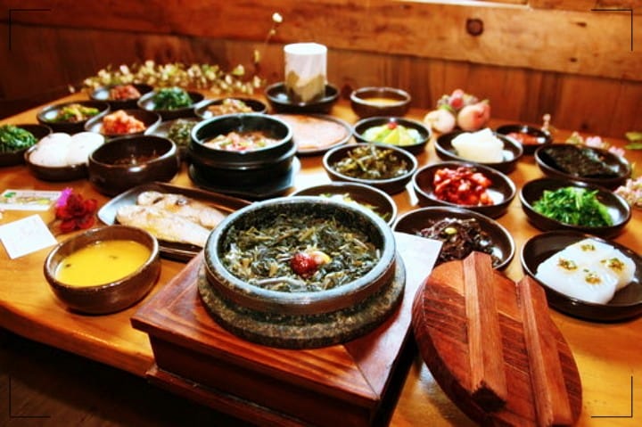 양평 용문산 곤드레밥 맛집 마당 21첩 한상 차림