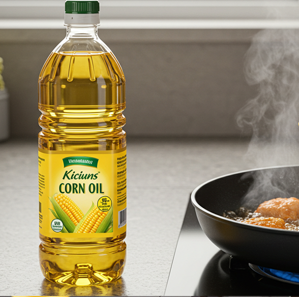 옥수수 식용유 요리