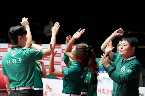 PBA 팀리그 하나카드&amp;#44; NH농협카드 4:0 완승 2라운드 경기 결과 일정 팀 순위 중계