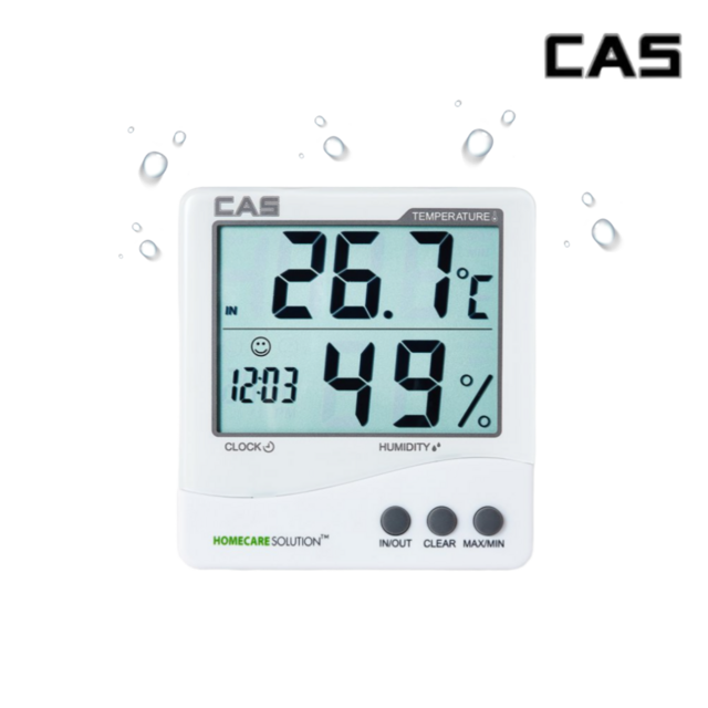 CAS 카스 디지털 온습도계 TE-201 상품 사진