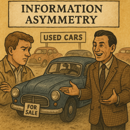 경제학에서 본 신호이론의 이해를 돕기 위한 이미지