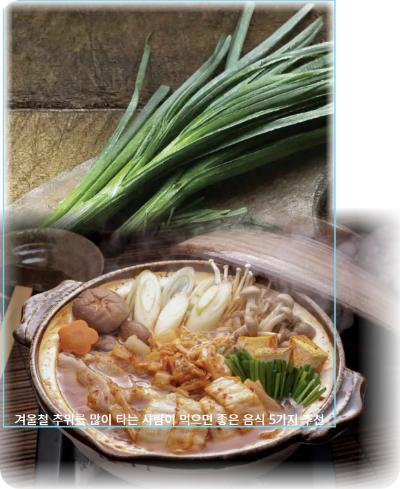 부추 겨울철 음식