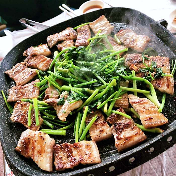 네모세모 경북 청도 세미칼 미나리 삼겹살 맛집