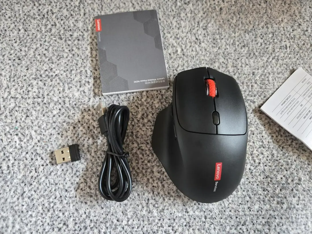 레노버 무선 마우스 충전형
