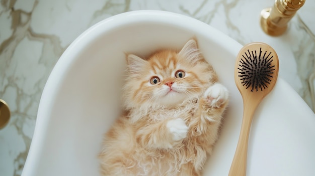 새끼고양이 목욕시키기 전 주의사항